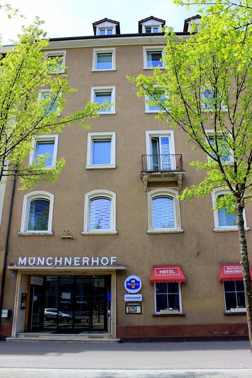 Hotel Muenchnerhof Базель Экстерьер фото